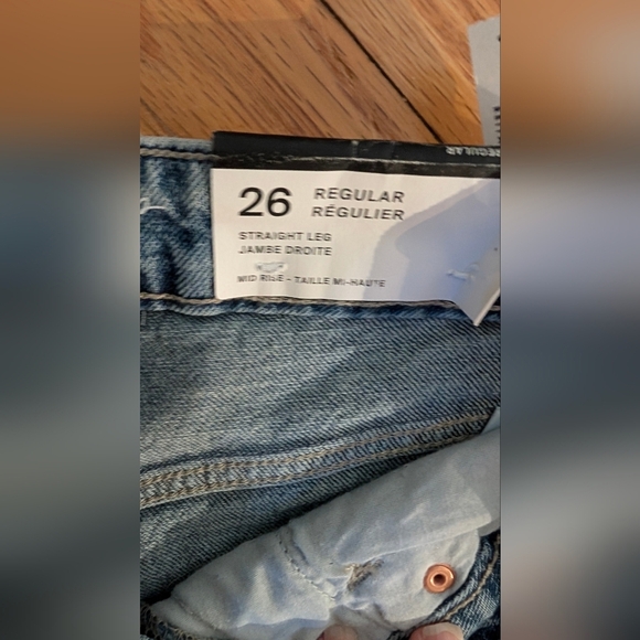 Reitmans Blue Straight Leg Jeans - Picture 2 of 4